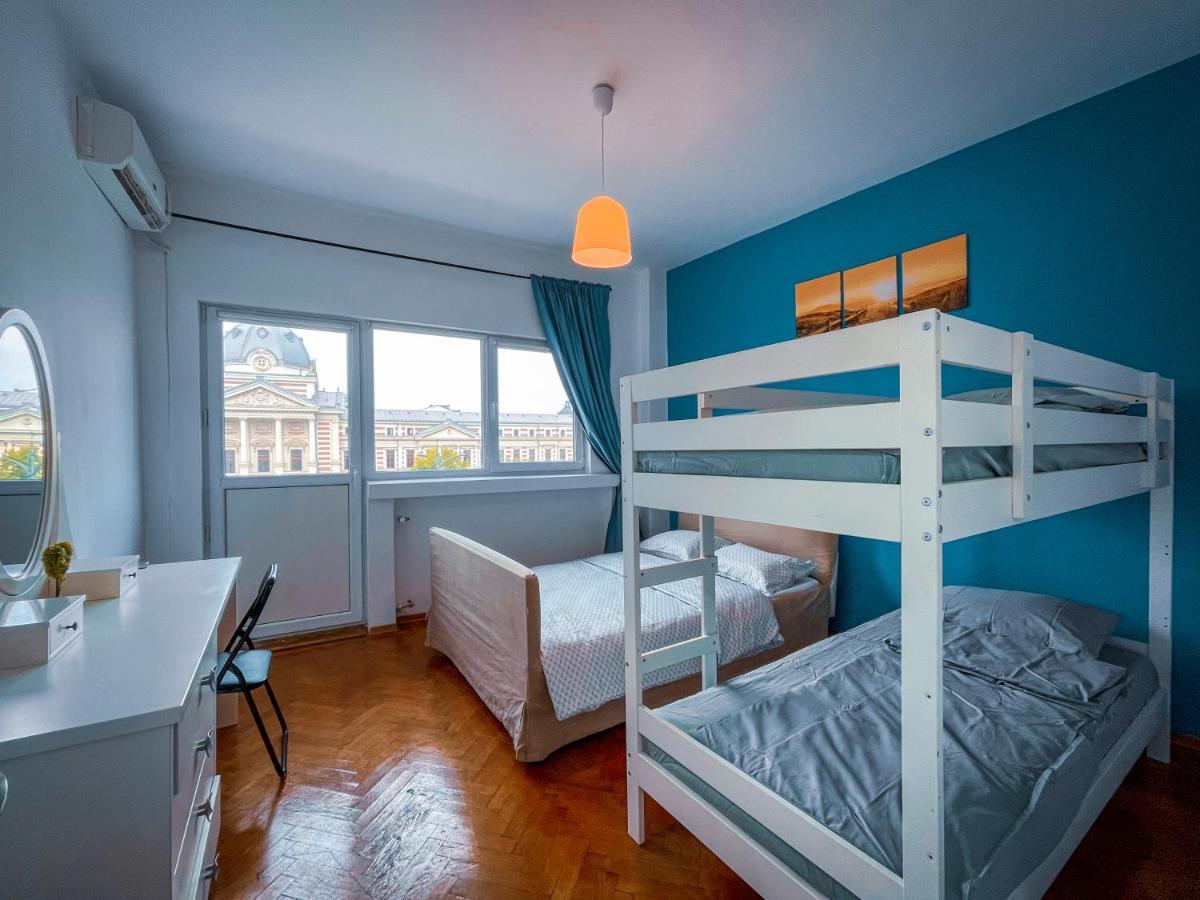 Km 0 And The Best View 2Bdr Apartment In Bukarest Exterior foto
