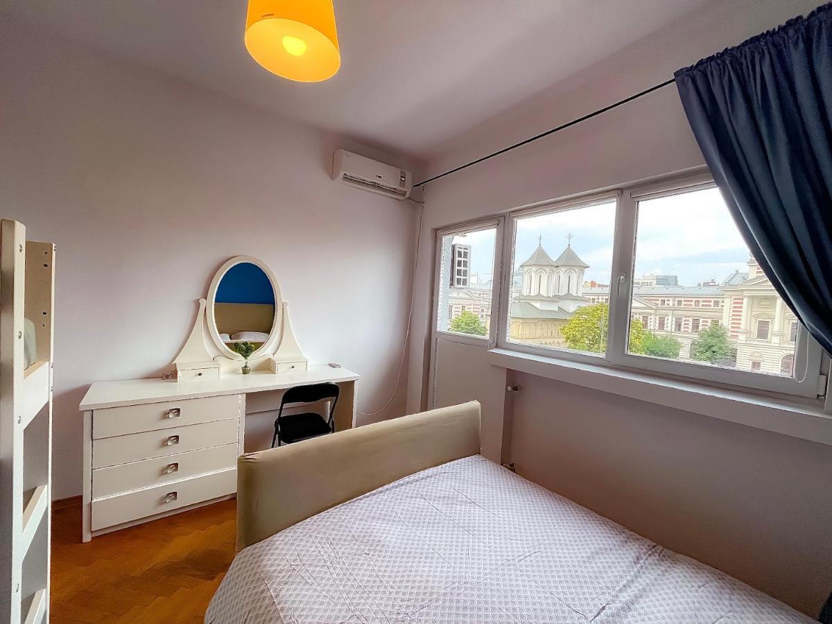 Km 0 And The Best View 2Bdr Apartment In Bukarest Exterior foto